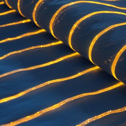 BLUE STRIPED - LUMINOUS CUSHION